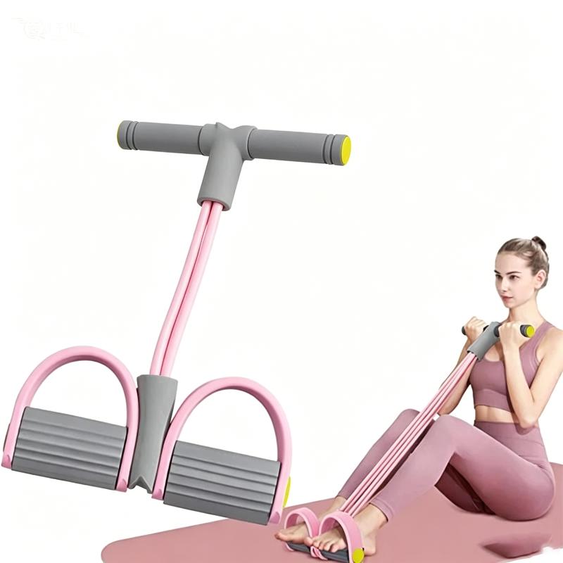 Yoga Pedal Puller Fitness Equipment - 4튜브 저항 밴드 요가 페달 풀러