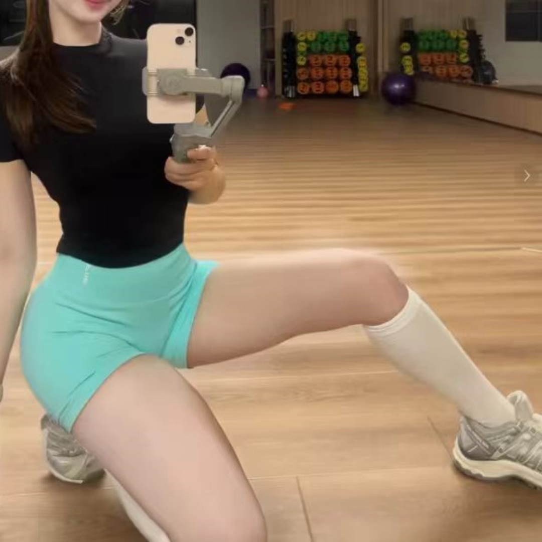 Yoga Fitness Workout - DYF 임팩트 심리스 부티 요가 쇼츠