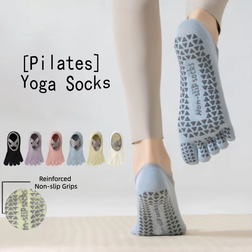 Yoga Toe Separator - 3 쌍 얇은 여성 요가 양말