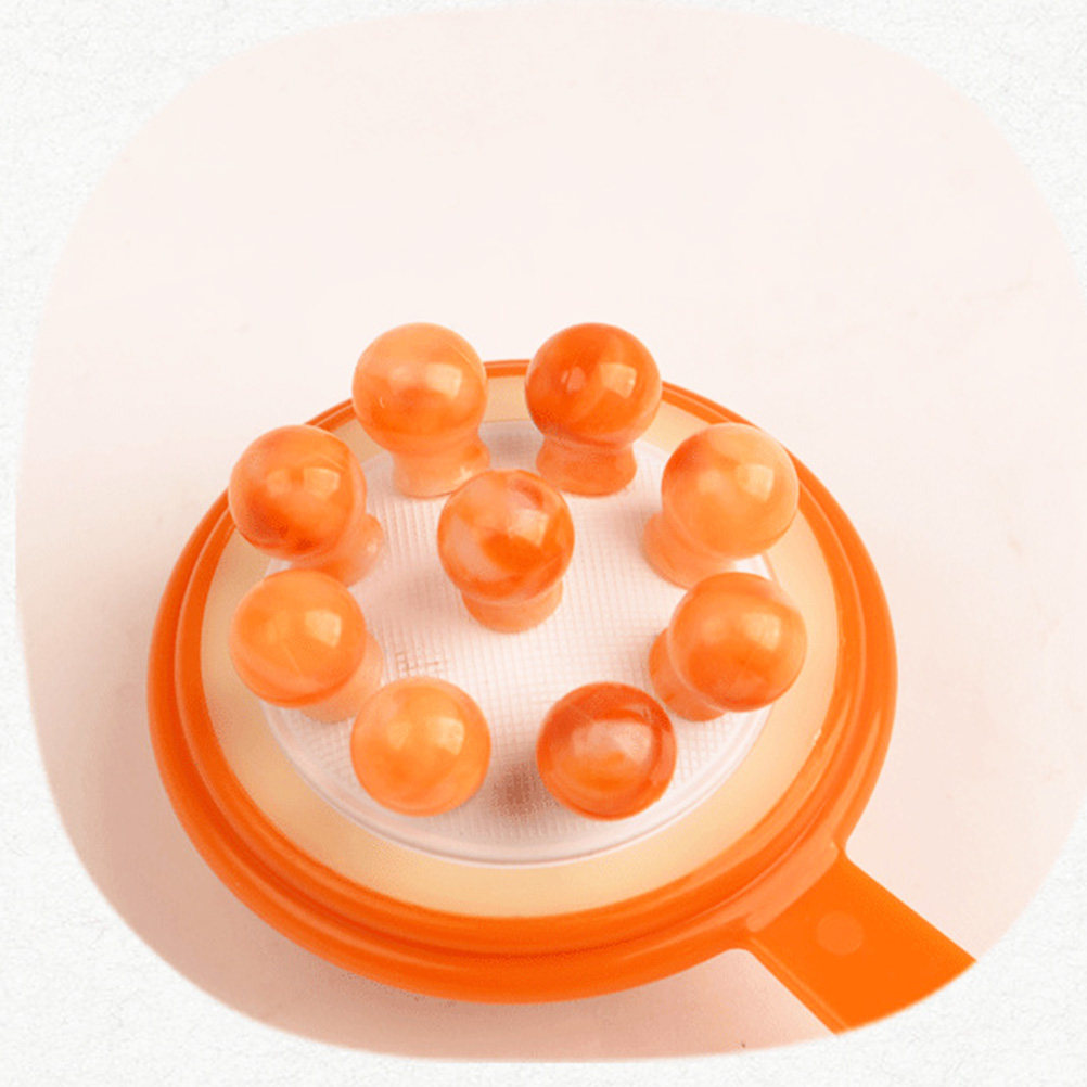 Shoulder Massage Ball - 2개입 플라스틱 마사지 해머, 롤러 볼