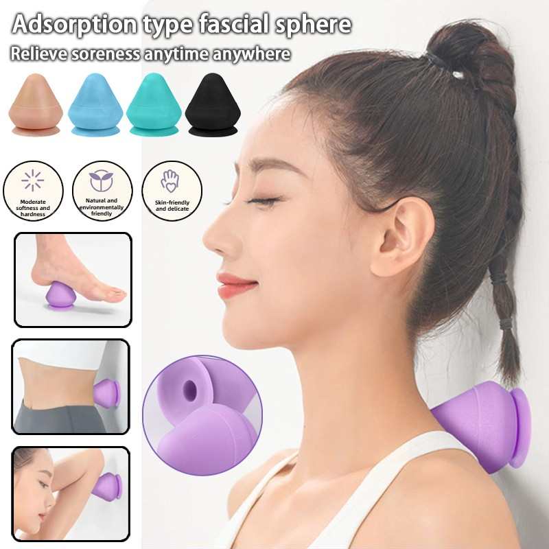 Shoulder Massage Ball - 새로운 흡착형 근막볼 마사지 콘 발