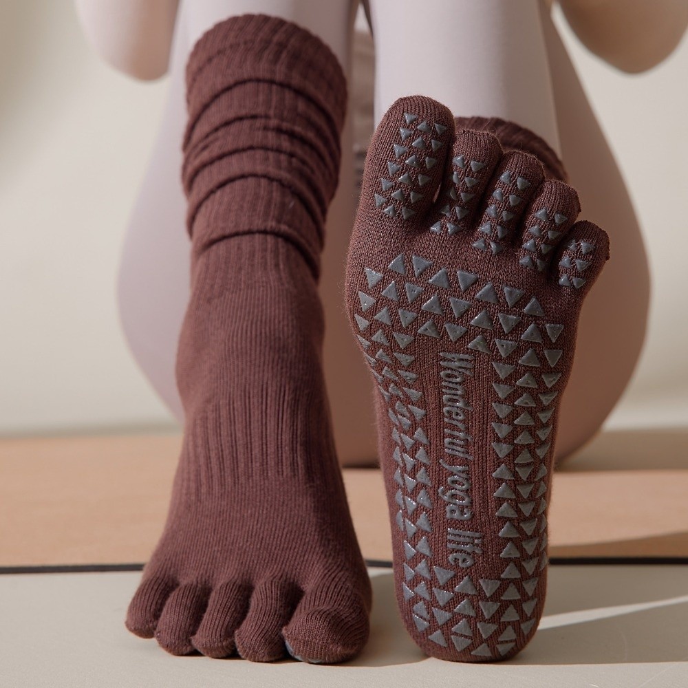 다섯 손가락 스포츠 양말 분리형 손가락 긴 튜브 여성  - Yoga Toe Separator 리뷰 및 가격