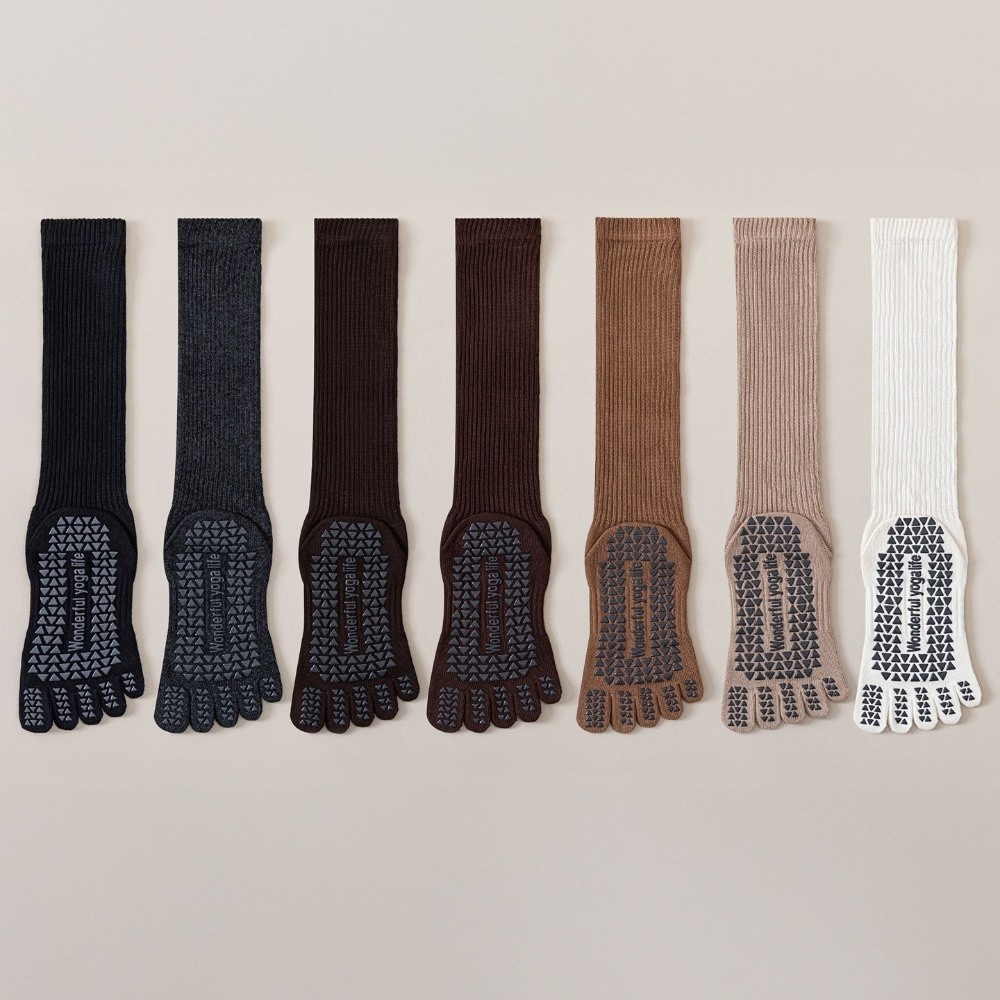 다섯 손가락 스포츠 양말 분리형 손가락 긴 튜브 여성  - Yoga Toe Separator 리뷰 및 가격