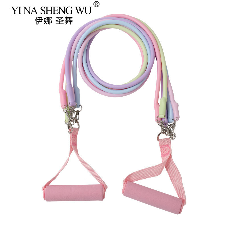 발목 스트랩 저항 밴드 세트 피트니스 운동 운동 장비  - Yoga Pedal Puller Fitness Equipment 리뷰 및 가격