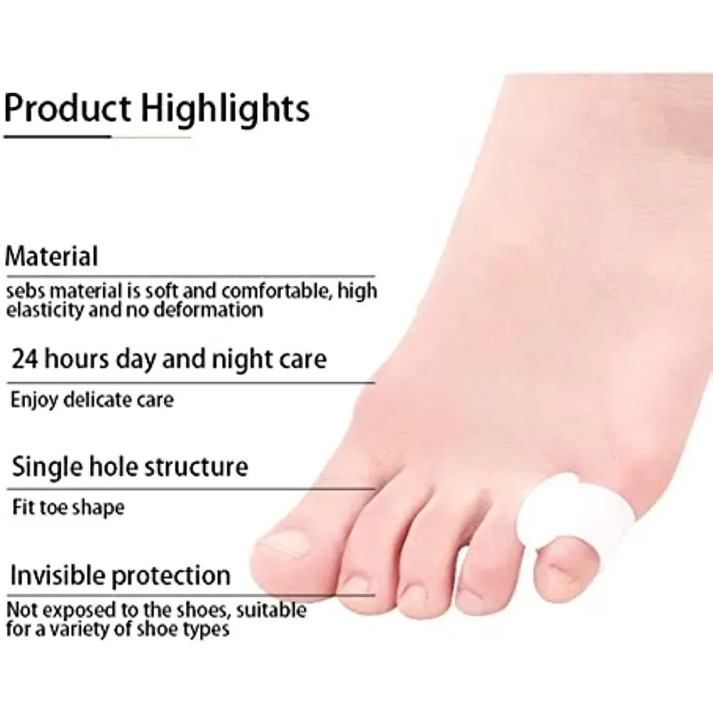 2개입 실리콘 발가락 교정기 발가락 보호대 젤 발가락  - Yoga Toe Separator 리뷰 및 가격
