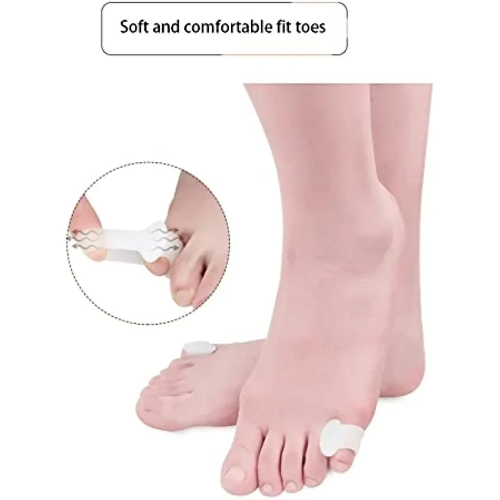 2개입 실리콘 발가락 교정기 발가락 보호대 젤 발가락  - Yoga Toe Separator 리뷰 및 가격