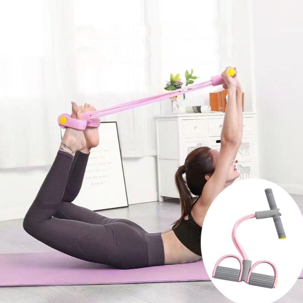 피트니스 장비 4튜브 요가 페달 풀러 고무 복부 운동기 - Yoga Pedal Puller Fitness Equipment 리뷰 및 가격