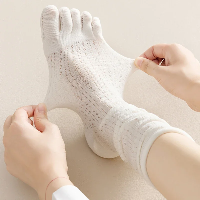 얇은 얇은 얇은 명주 그물 발가락 양말, 부드러운 필라 - Yoga Toe Separator 리뷰 및 가격