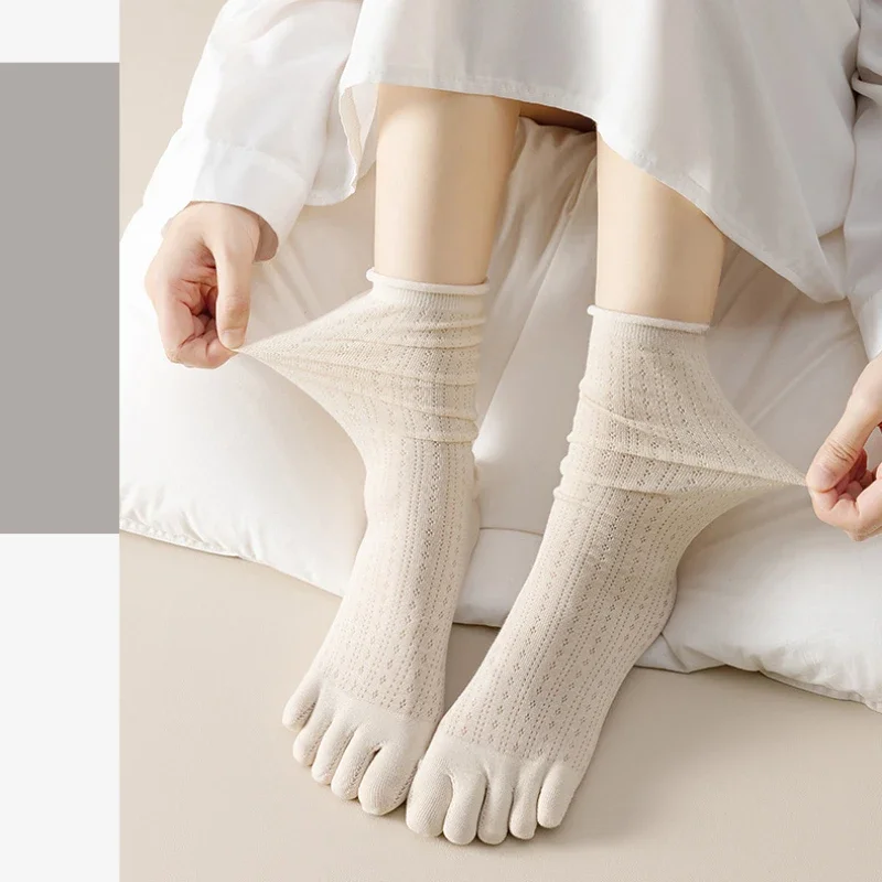 얇은 얇은 얇은 명주 그물 발가락 양말, 부드러운 필라 - Yoga Toe Separator 리뷰 및 가격