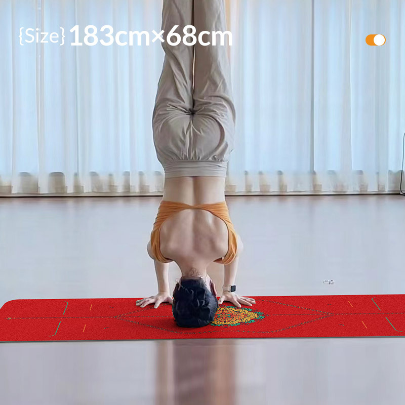 Zen Rhyme 프로스트 Pu 천연 고무 요가 매트, - Zen Yoga Fitness 리뷰 및 가격