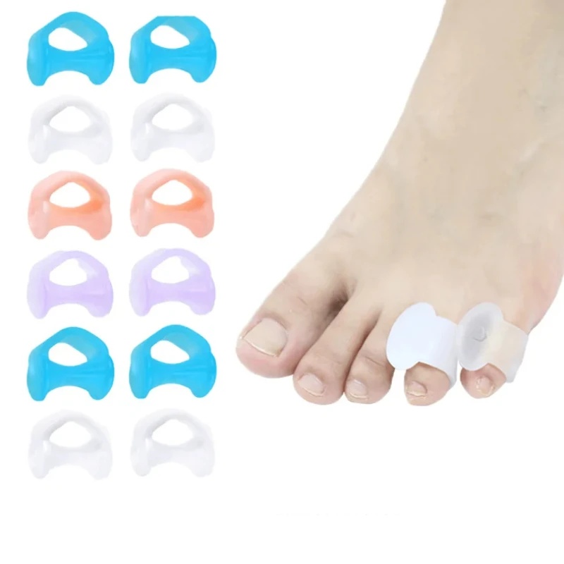 1-4쌍 실리콘 발가락 분리기 손가락 발 관리 보호대  - Yoga Toe Separator 리뷰 및 가격