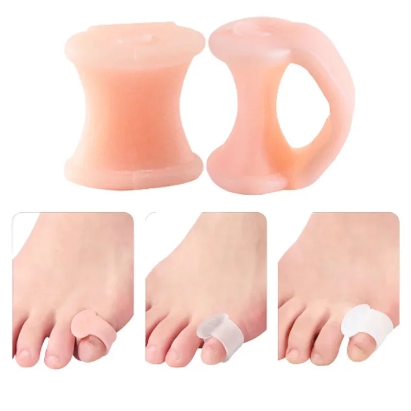 1-4쌍 실리콘 발가락 분리기 손가락 발 관리 보호대  - Yoga Toe Separator 리뷰 및 가격